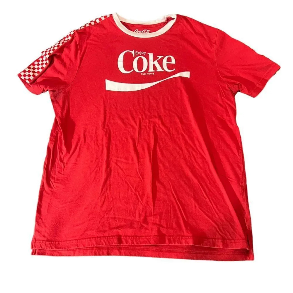 Men's Coca Cola Short Sleeve Tee Shirt Size‎ XL